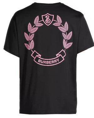 Burberry Branded Back Logo Black T Shirt - Style Centre Wholesale