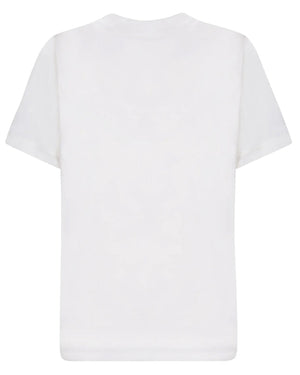Burberry EKD Embroidered Logo Chalk T-Shirt S