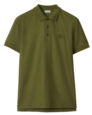 Burberry Eddie EKD Olive Green Polo Shirt S