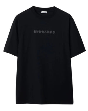 Burberry Paisley Logo Coal Black T-Shirt S