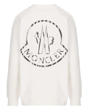 Moncler White Sweatshirt