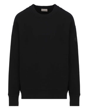 Moncler Detailed Black Sweatshirt