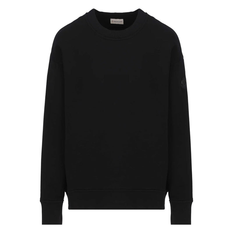 Moncler Detailed Black Sweatshirt