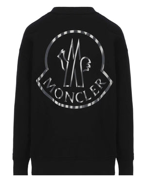 Moncler Detailed Black Sweatshirt