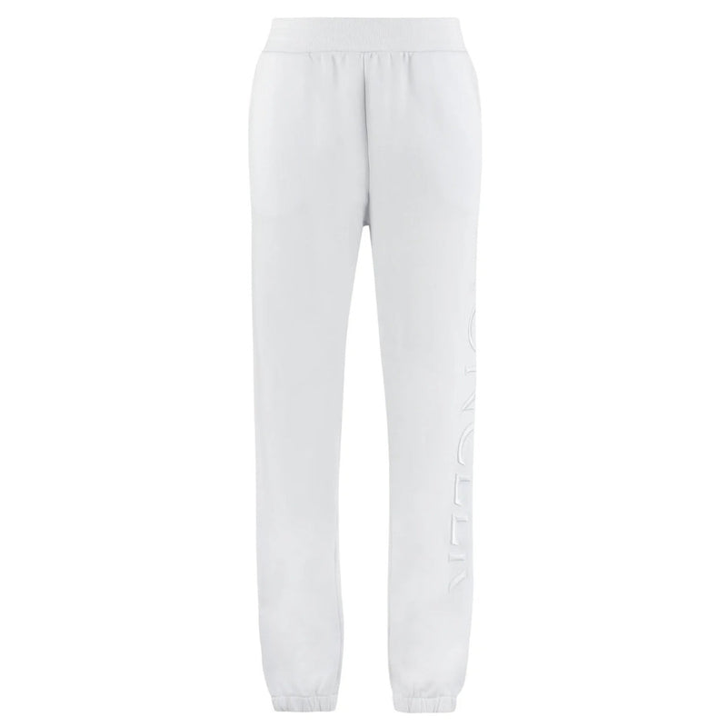 Moncler Moncler Detailed Logo White Sweatpants — buy online at Garment Vault