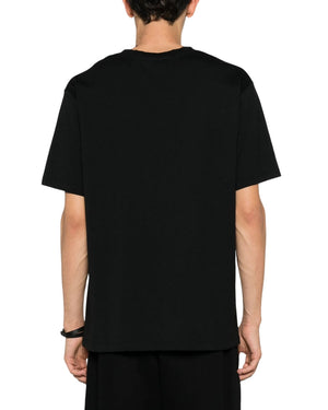 Balmain Paris Bold Brand Logo Black T-Shirt