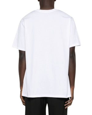 Balmain Paris Bold Brand Logo White T-Shirt AH1EF000BB29 GAB - Style Centre Wholesale