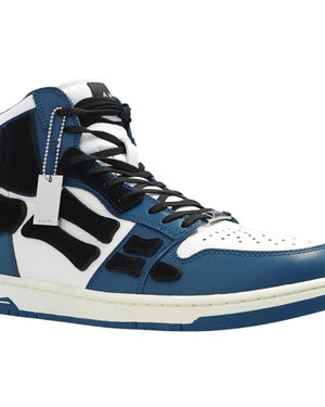 Amiri Skel Top High Top Navy Blue Sneakers UK 8