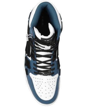 Amiri Skel Top High Top Navy Blue Sneakers UK 8