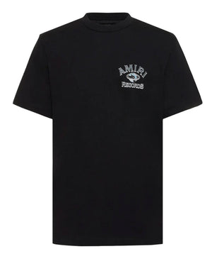 Amiri Global Records Logo Black T-Shirt S