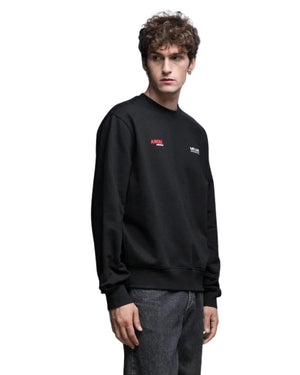Amiri Drum Machine Black Crewneck Jumper S