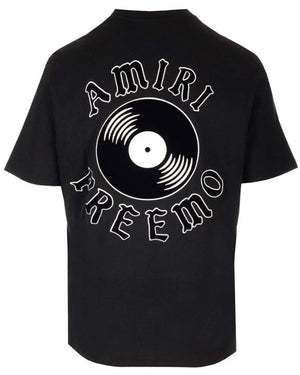 Amiri Premier Records Logo Black T-Shirt S