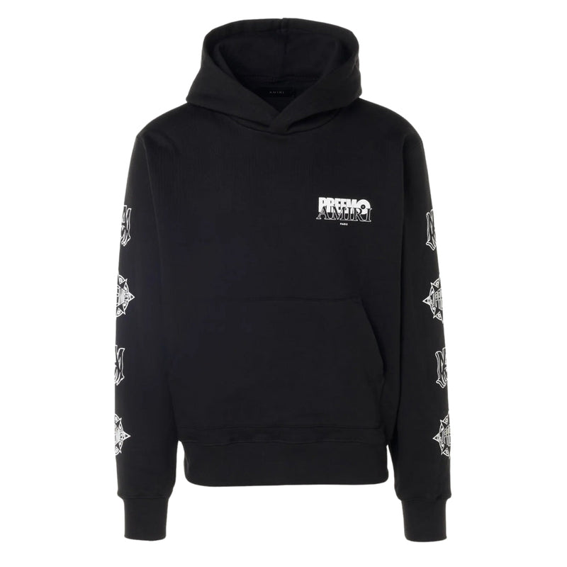Amiri Amiri Premier Logo Black Hoodie — buy online at Garment Vault