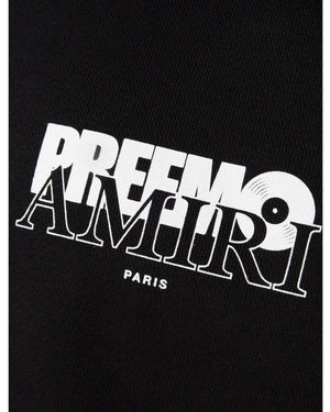 Amiri Premier Logo Black Hoodie S