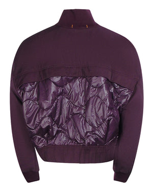 Parajumpers Quarter Zip Turtleneck Fleece Purple Sweatshirt S