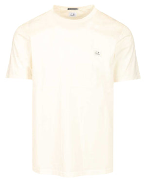 C.P. Company Jersey White T-Shirt