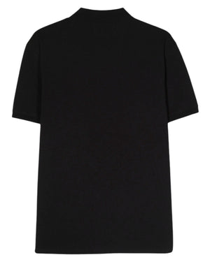 C.P. Company Stretch Piquet Navy Polo Shirt