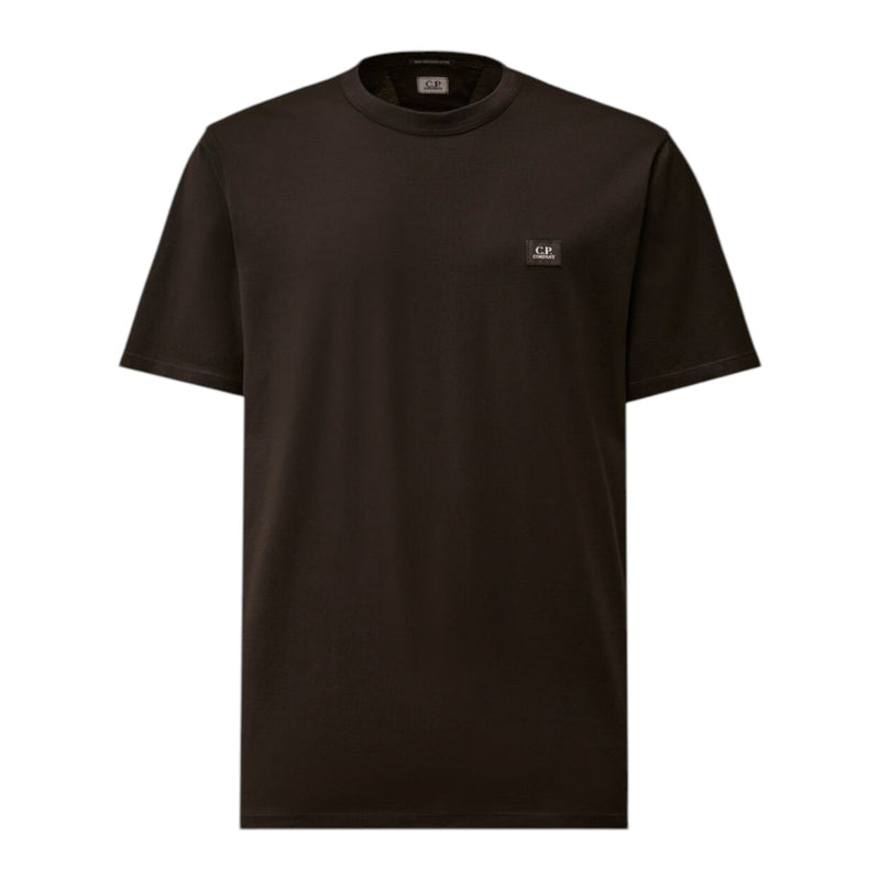C.P. Company C.P. Company Mercerized Jersey Black T-Shirt — buy online at Garment Vault