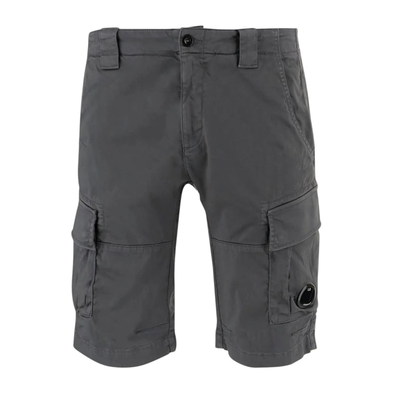 C.P. Company C.P. Company Cotton Cargo Lens  Bermuda Shorts — buy online at Garment Vault