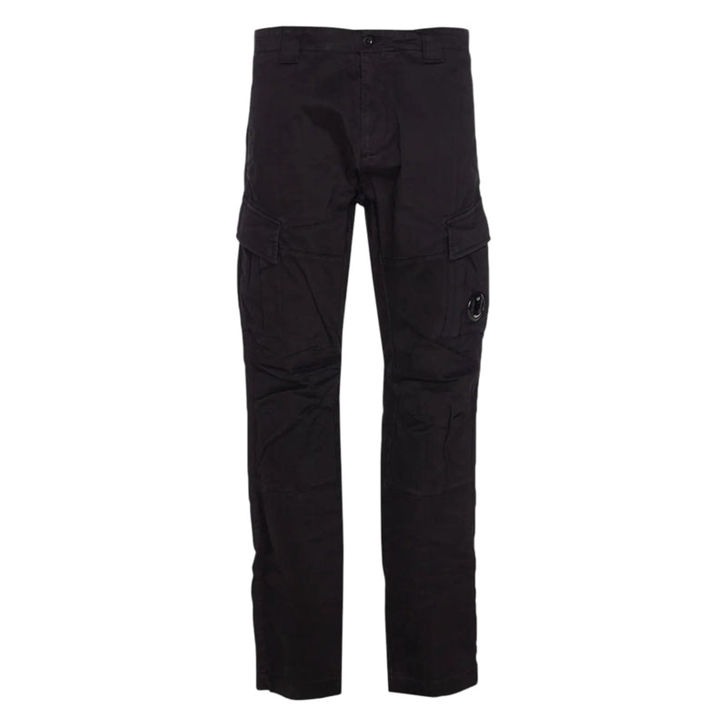C.P. Company Black Cargo Lens Pants