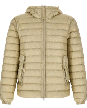 C.P. Company Google Down Beige Jacket