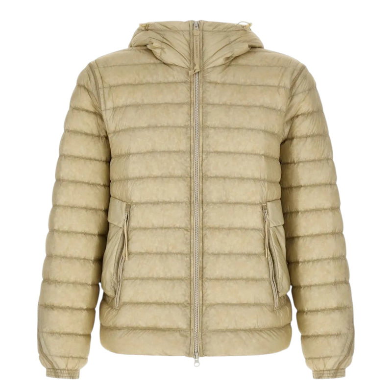 C.P. Company Google Down Beige Jacket