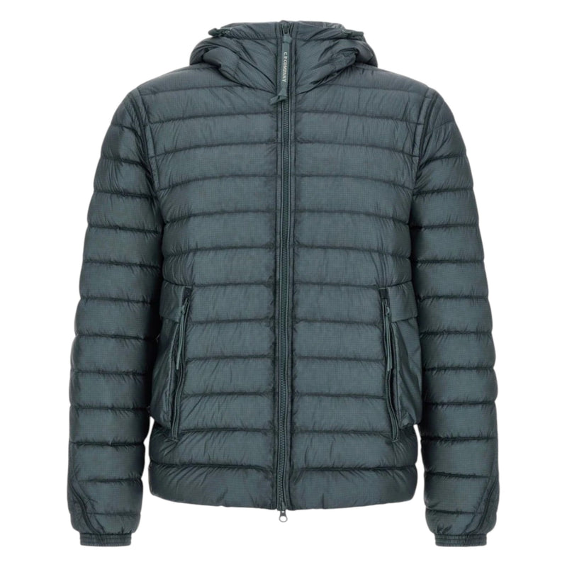 C.P. Company Google Down Blue Jacket
