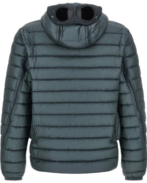 C.P. Company Google Down Blue Jacket