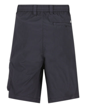 C.P. Company Navy Bermuda Single Pocket Cargo Shorts