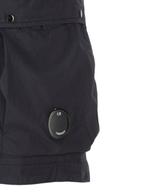 C.P. Company Navy Bermuda Single Pocket Cargo Shorts