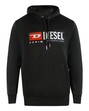 Diesel S Girk Hood Cuty 93R Grey Sweaters Mens