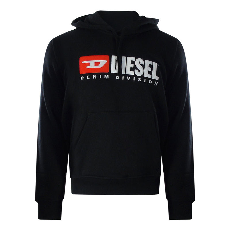 Diesel Diesel S Ginn Hood Div 9Xx Black Sweaters Mens — buy online at Garment Vault