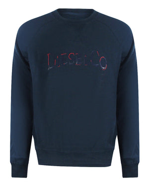 Diesel S Raglan Waf 81E Total Eclipse Sweaters Mens