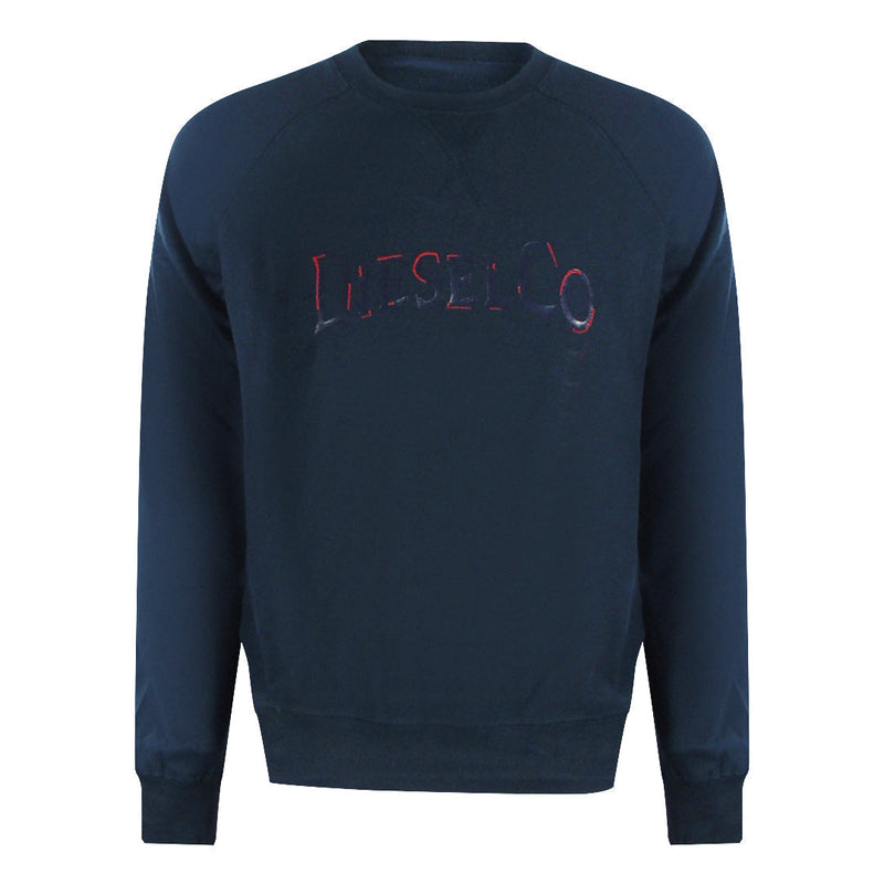 Diesel Diesel S Raglan Waf 81E Total Eclipse Sweaters Mens — buy online at Garment Vault