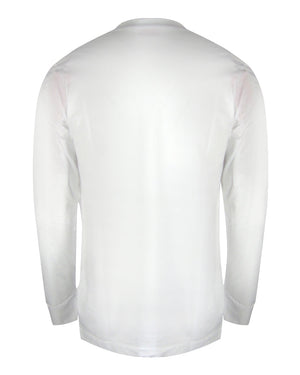 Diesel T Just Ls Div 100 Bright White T Shirts Mens