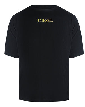 Diesel T Box Black T Shirts Mens