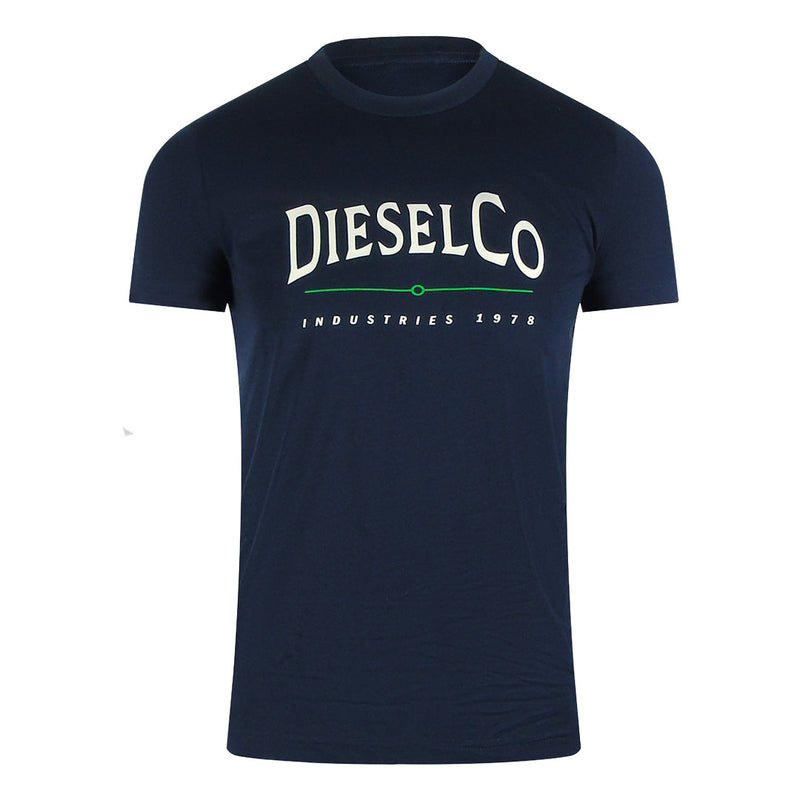 Diesel Diesel T Diego Boss 81E Navy Blue T Shirts Mens — buy online at Garment Vault