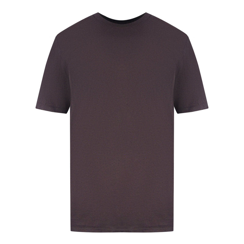 Amiri Amiri Print Logo Brown T Shirt — buy online at Garment Vault