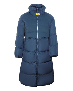 Parajumpers Comfort Fit Eyma Navy Blue Long Down Jacket S