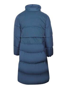 Parajumpers Comfort Fit Eyma Navy Blue Long Down Jacket S