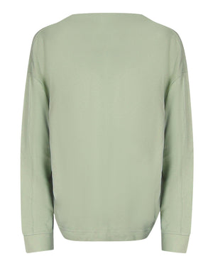 Parajumpers Gwen Nile Green Oversized Sweatshirt S