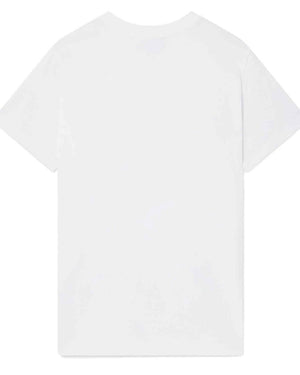 Casablanca Playful Stripes Design White T-Shirt S