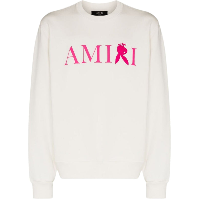 Amiri Amiri Reverse Bunny Logo White Sweatshirt — buy online at Garment Vault