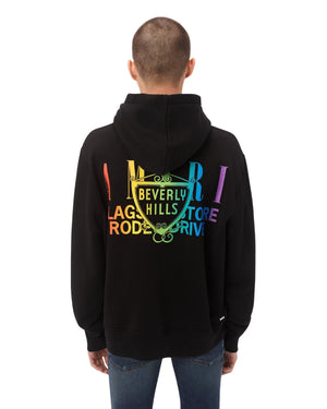 Amiri XO Beverly Hills Black Hoodie S