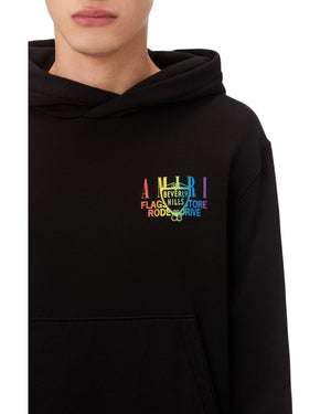 Amiri XO Beverly Hills Black Hoodie S
