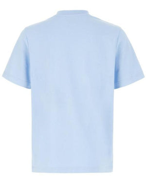Casablancaaison De Reveight Blue T-Shirt Light Blue
