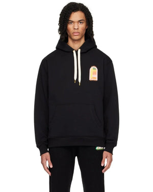 Casablanca Black Hoodie Mens