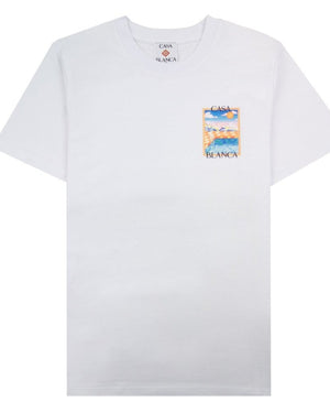Casablanca White T Shirt Mens