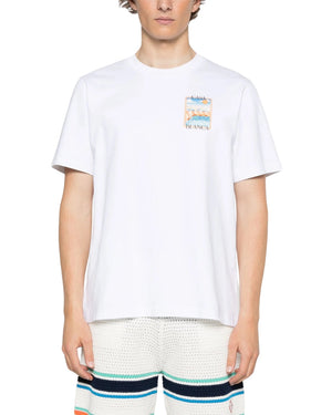Casablanca White T Shirt Mens