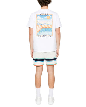 Casablanca White T Shirt Mens